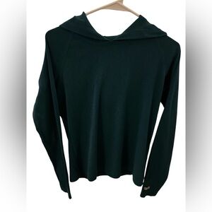 Columbia Womens Hoodie Medium Green Pullover